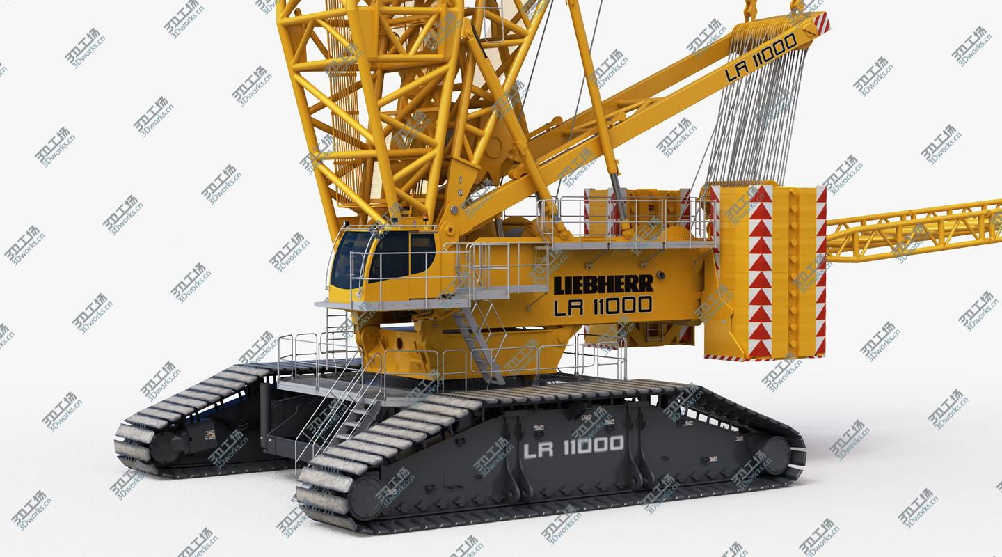 images/goods_img/2021040235/3D LIEBHERR LR 11000 Heawy Crawler Crane Rigged model/2.jpg